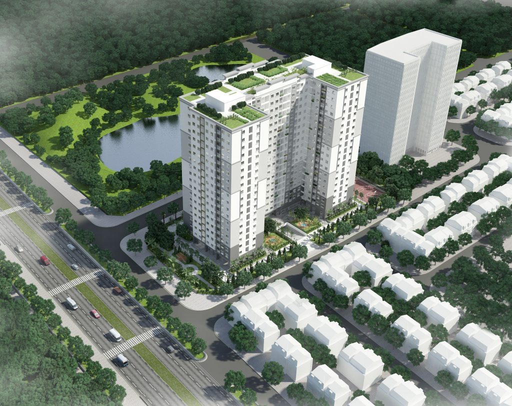 Nhà ở xã hội lucky house kiến hưng