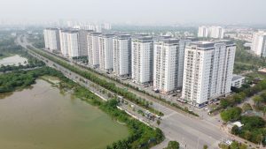 đường trục phía nam qua đoạn khu đô thị thanh hà