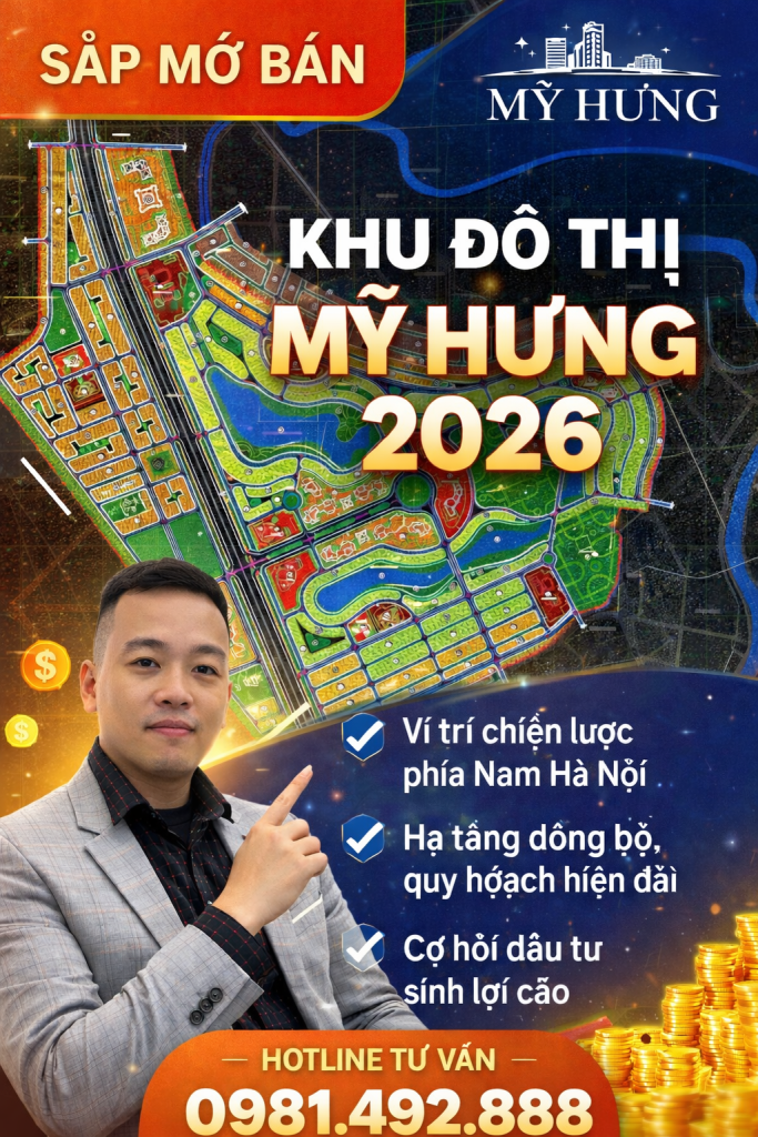 Sắp mở bán khu đô thị Mỹ Hưng