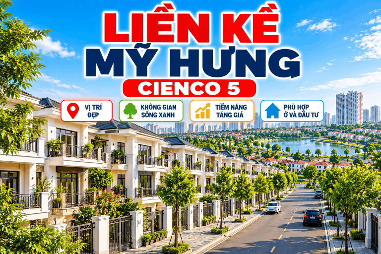 Liền kề mỹ hưng cienco 5 mường thanh