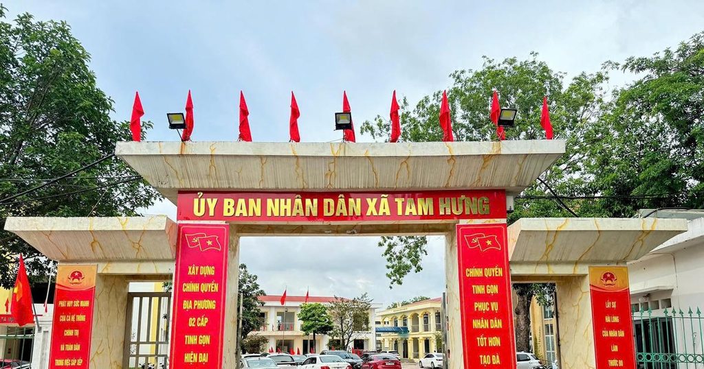 Toàn cảnh UBND xã Tam Hưng Hà Nội năm 2026 sau sáp nhập